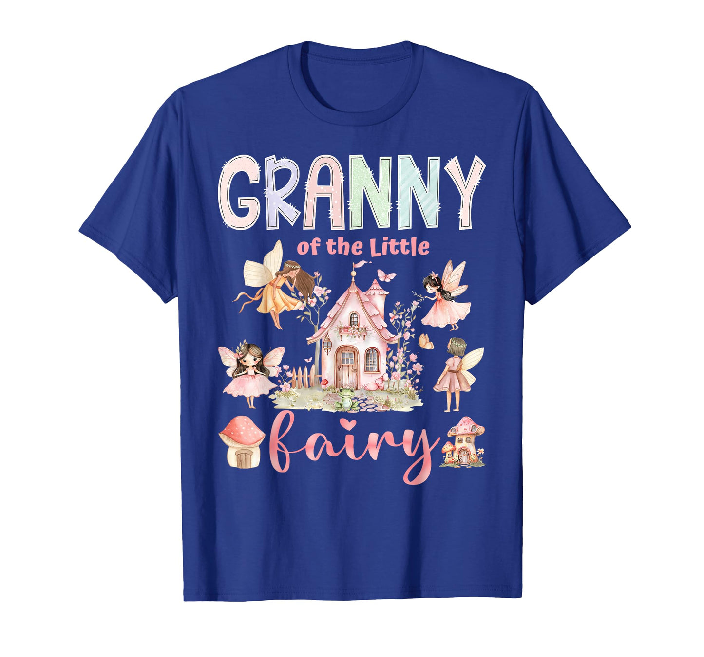 Granny Of The Little Fairy 1St Birthday Girl Fairytale T-Shirt