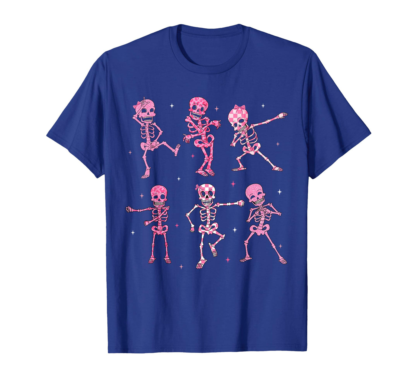 Funny Cute Dancing Skeleton Halloween Costume Shirts Girl T-Shirt