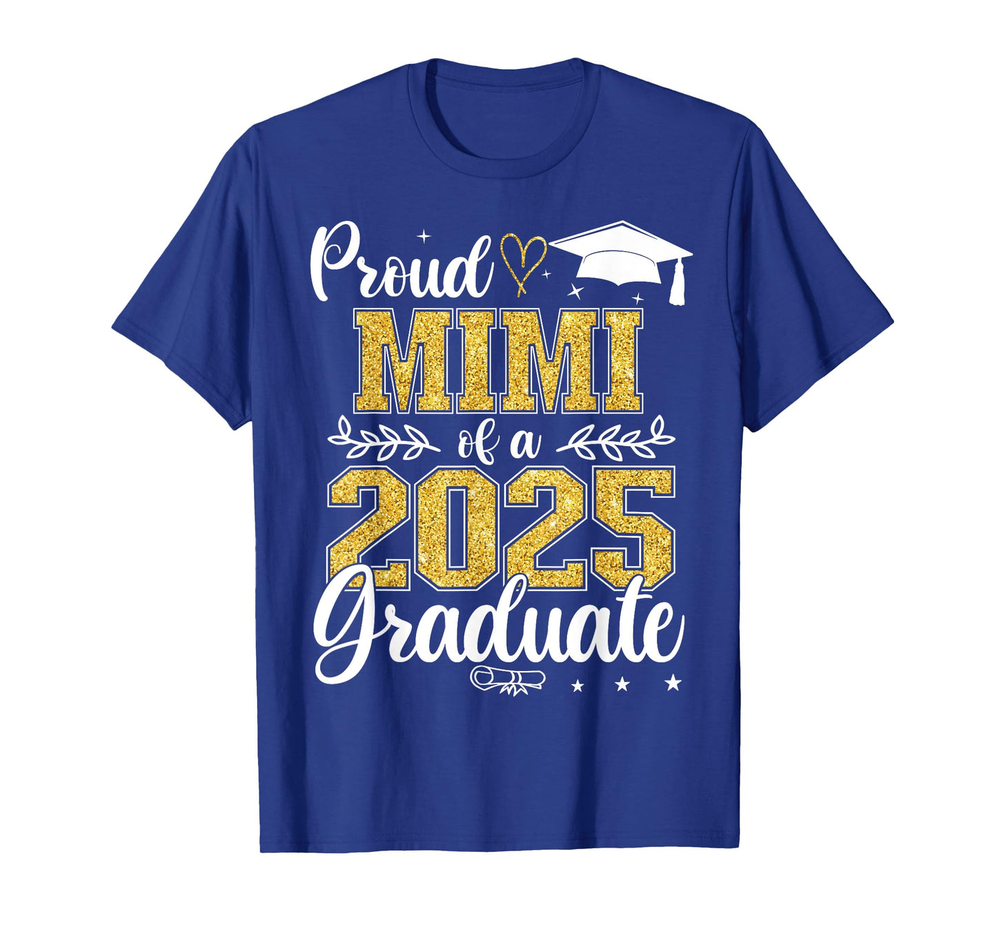 Proud Mimi Of A Class Of 2025 Graduate Senior Graduation T-Shirt