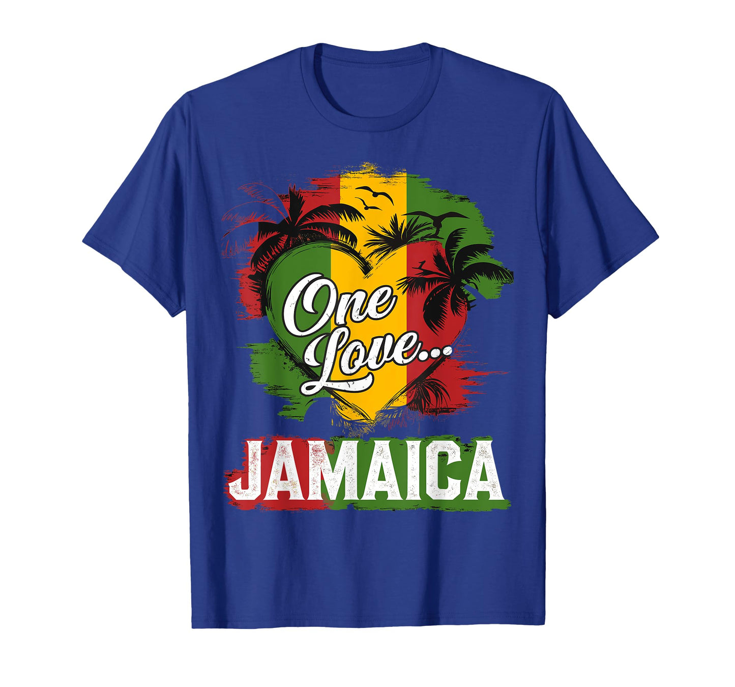 One Love Jamaica 2025 Hibiscus Flower Caribbean Vacation T-Shirt