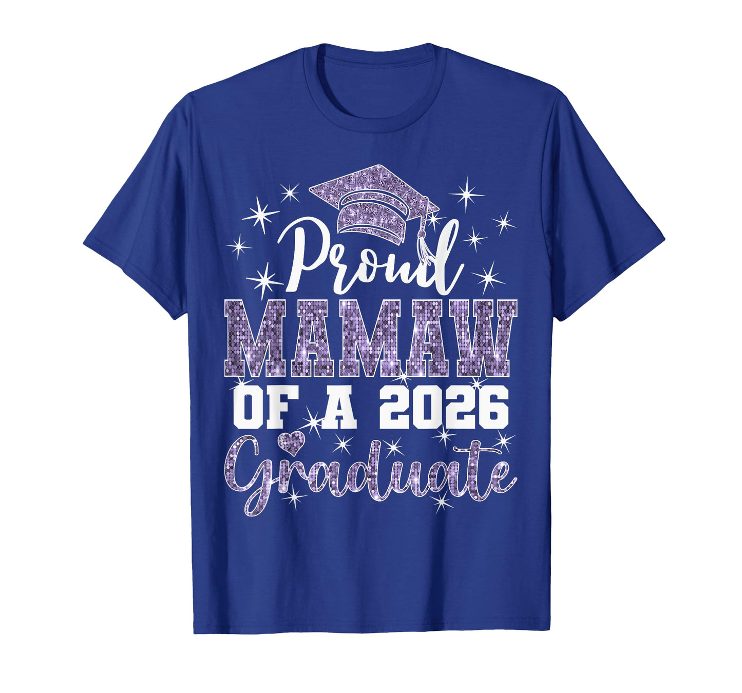 Super Proud Mamaw of 2026 Graduate Senior Graduation Family T-Shirt