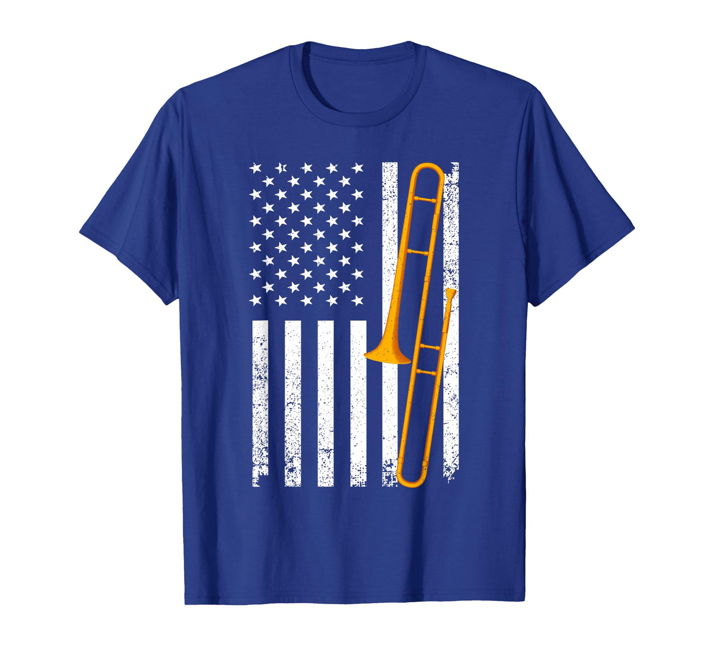 Funny Trombone Art for Men Women Jazz Music Trombone Player T-Shirt