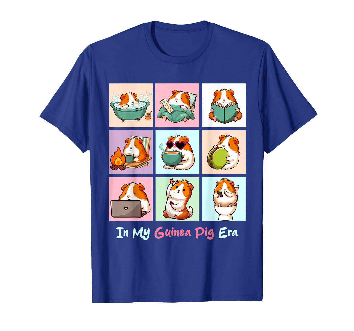 In My Guinea Pig Era Funny Guinea Pigs Activities Lover Girl T-Shirt