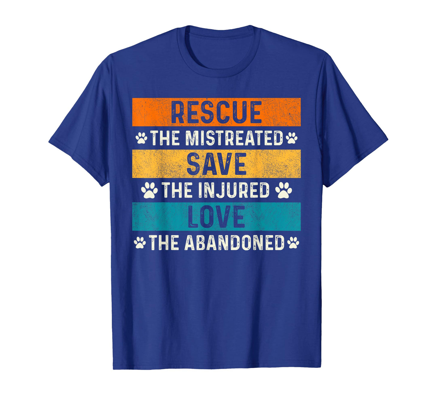Rescue Save Love Dogs Rescue Volunteer Animal PET Lover T-Shirt