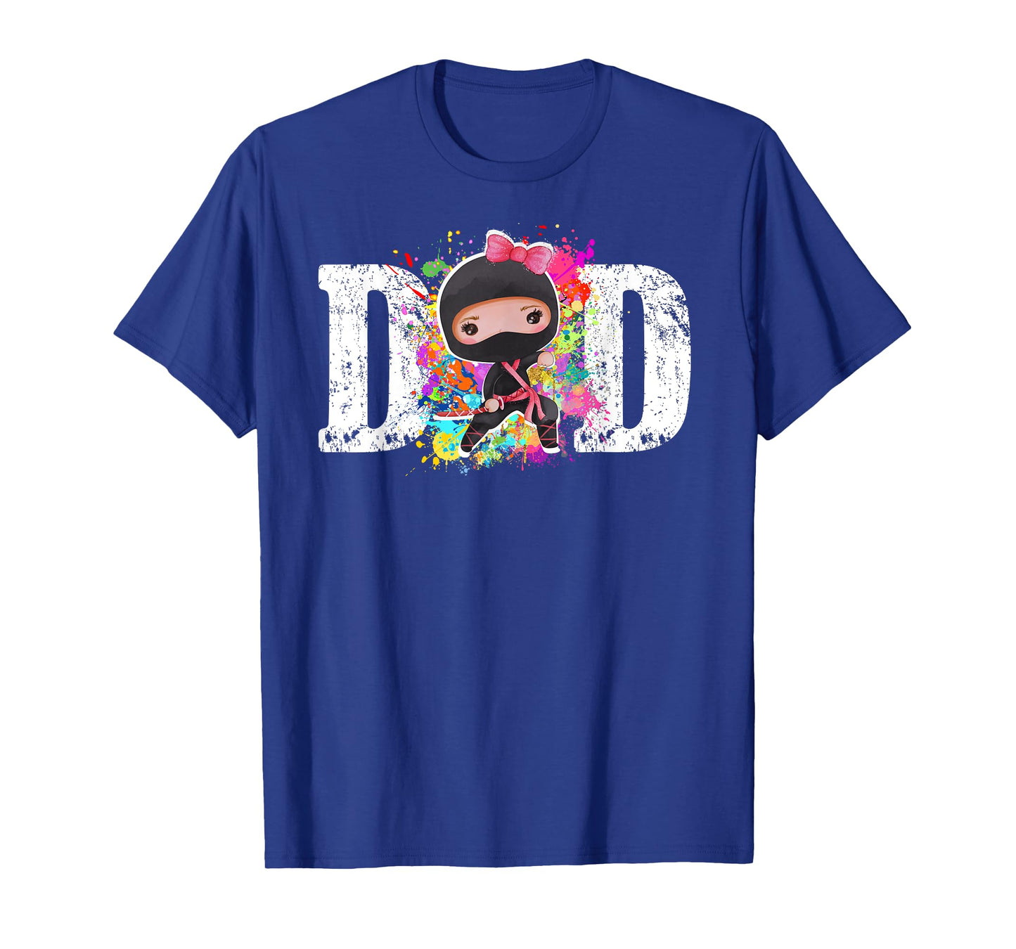 Dad of the Birthday Ninja Funny Dad Ninja Party Birthday T-Shirt