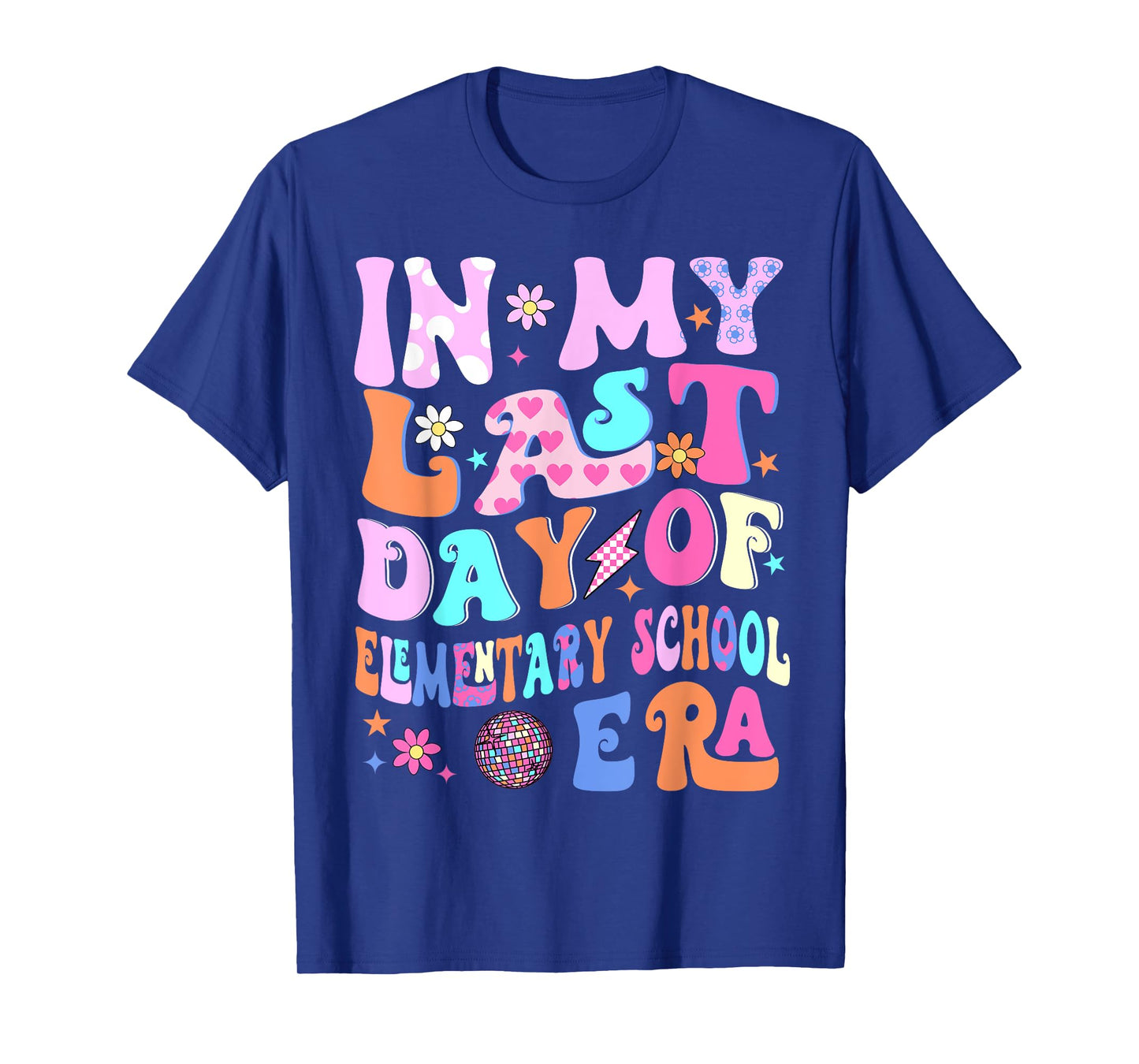 In My Last Day Of Elementary School Era Kids Graduation Gift T-Shirt