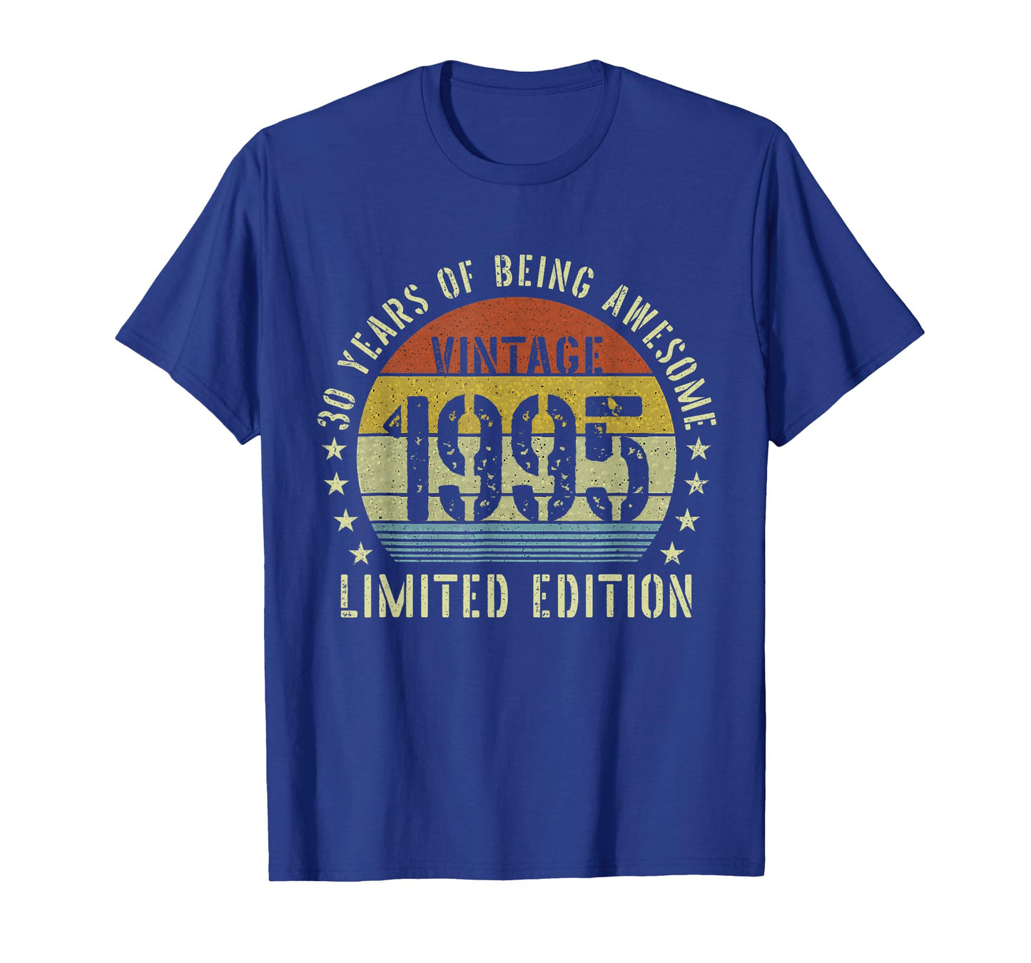 Vintage 1995 30th Birthday Gifts 30 Year Old Women Men T-Shirt