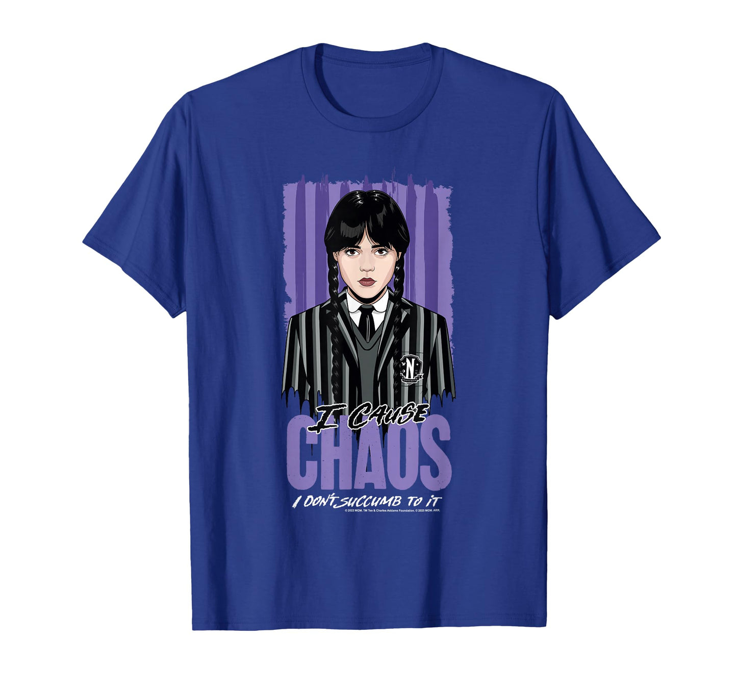 Wednesday Season 2 I Cause Chaos I Don't Succumb to It T-Shirt