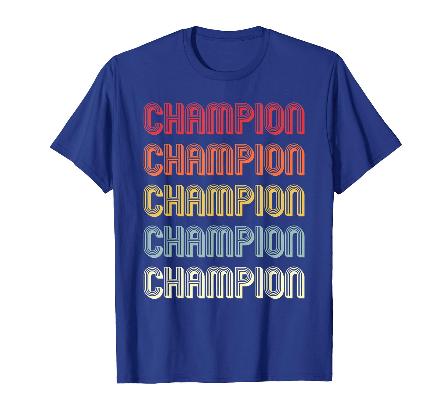 CHAMPION Gift Surname Funny Retro Vintage Birthday Reunion T-Shirt