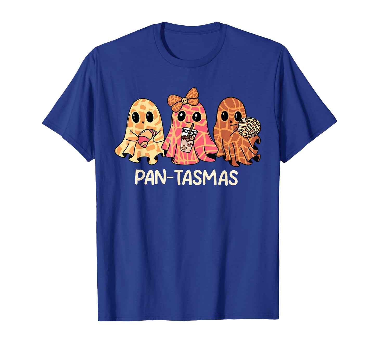Pantasmas Conchas Ghost Halloween Mexican Girl Women Kids T-Shirt