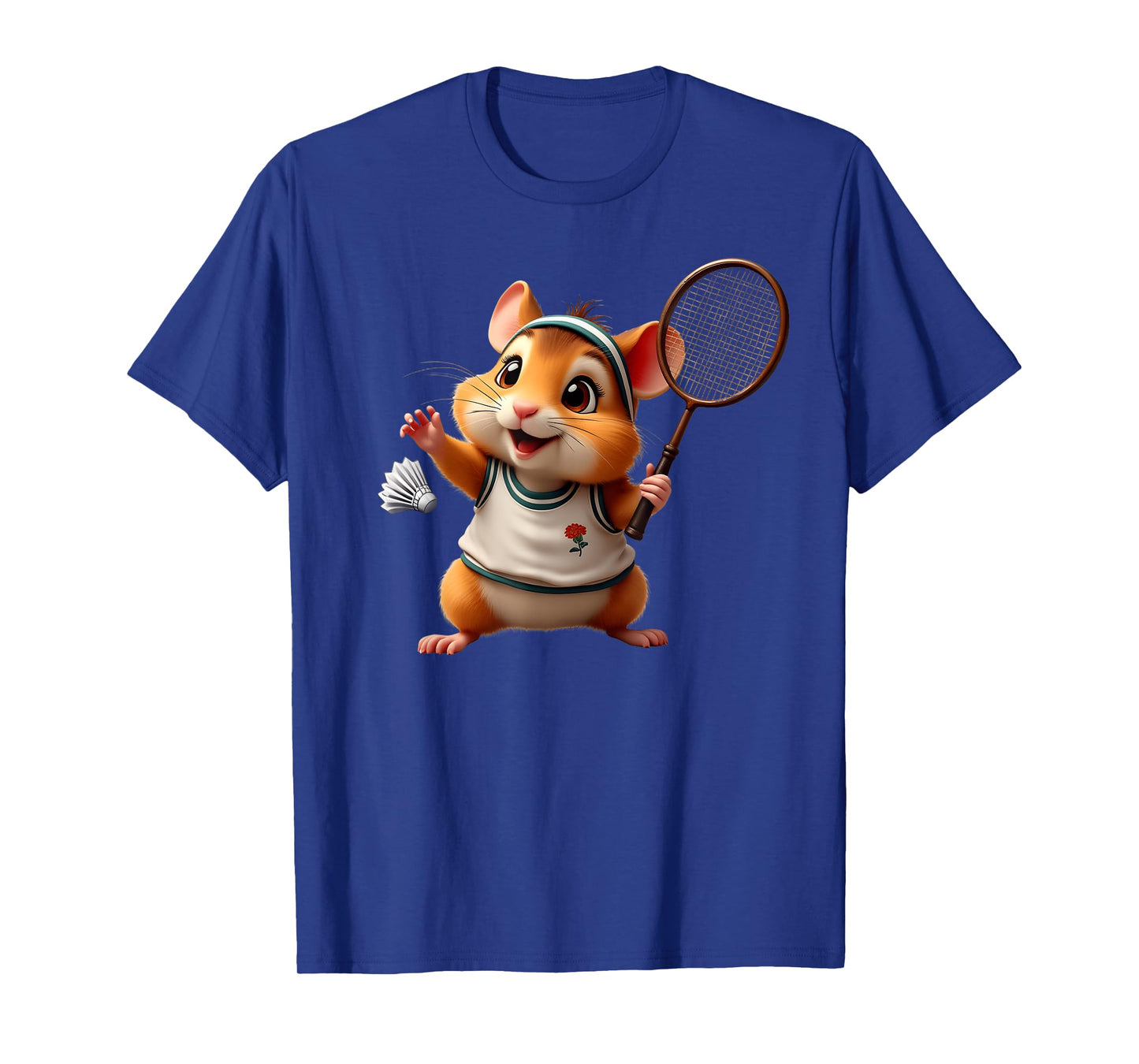 Badminton Art For Men Women Kids Badminton Lover Badminton T-Shirt