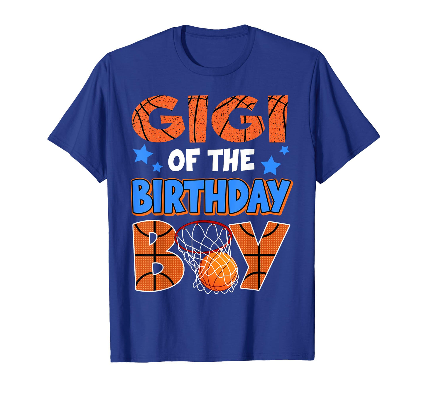 Basketball Gigi Of The Birthday Boy Family Matching T-Shirt