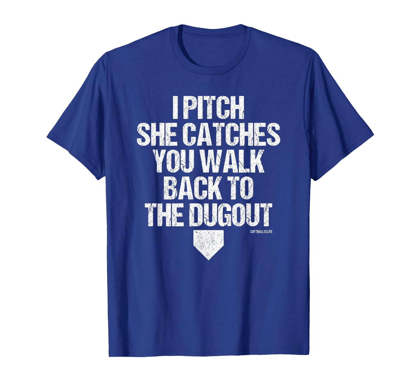 Girls Fastpitch Catcher Jug Funny Softball T-Shirt