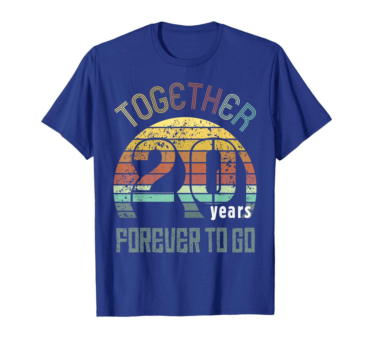 Twenty Years Wedding Anniversary Gifts For Couples Matching T-Shirt