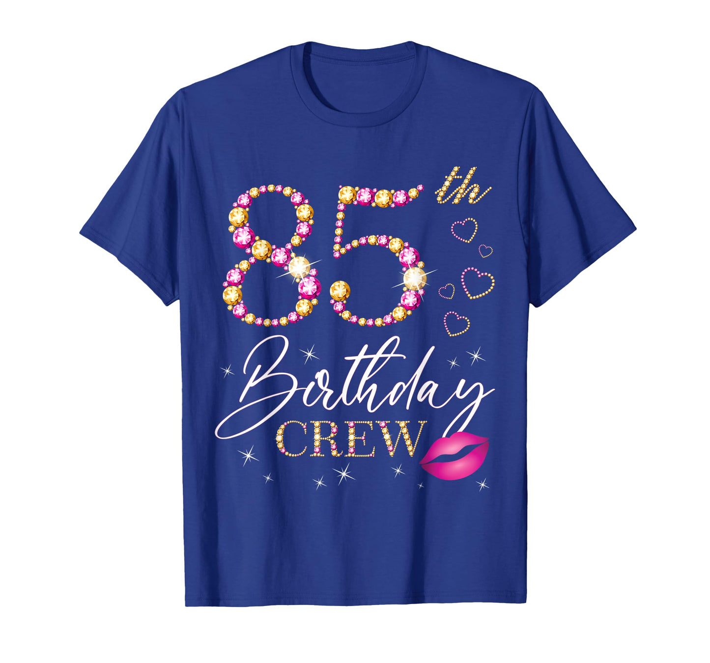 85th Birthday Crew 85th Birthday Squad 85 Years Old Bday T-Shirt