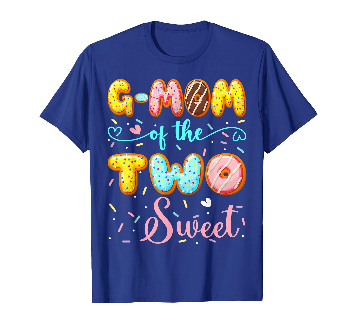 G-Mom Of The Two Sweet 2Nd Birthday Girl Donut Party T-Shirt