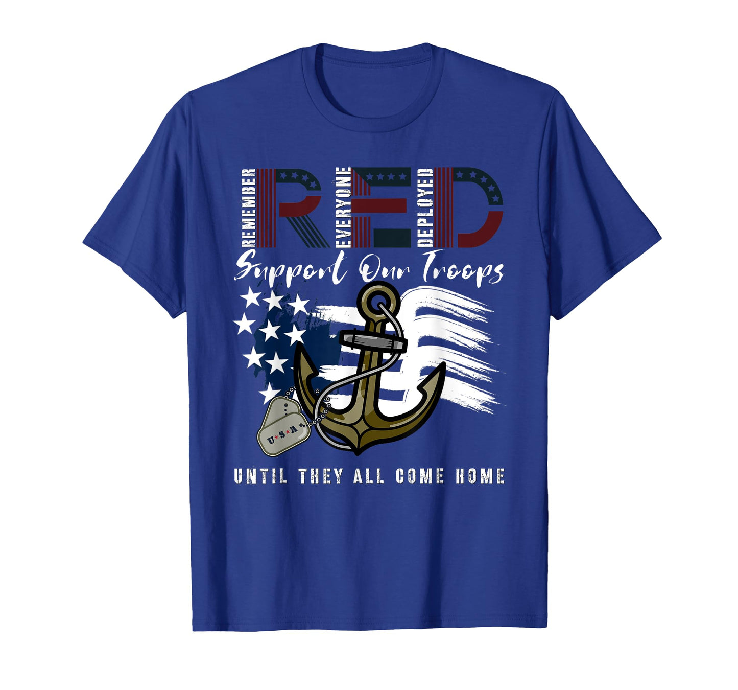 RED Friday Deployment Gifts For Women Men Kids Wife Husband T-Shirt