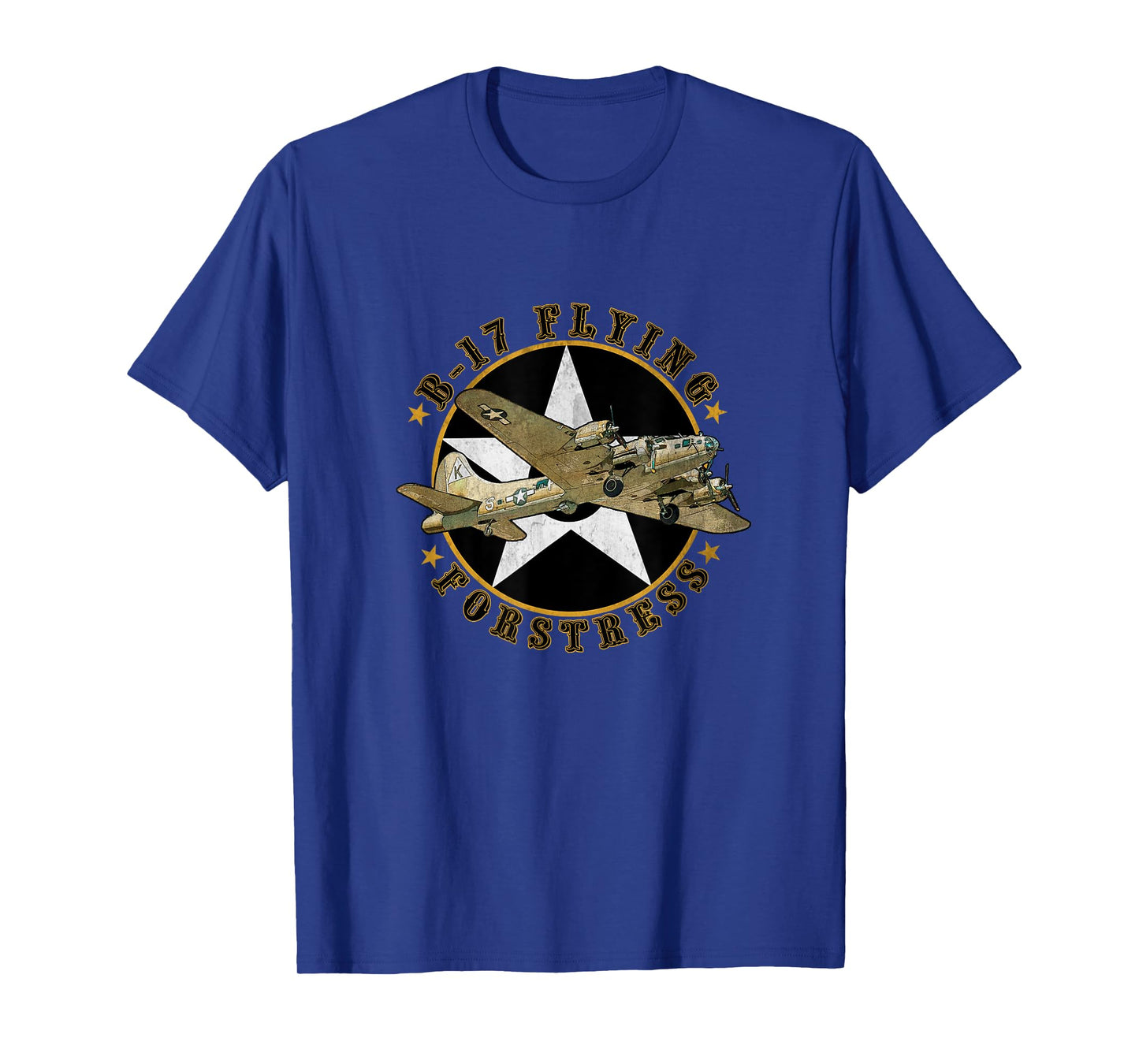 B-17 Flying Fortress WW2 B 17 Vintage Military Aircraft Papa T-Shirt