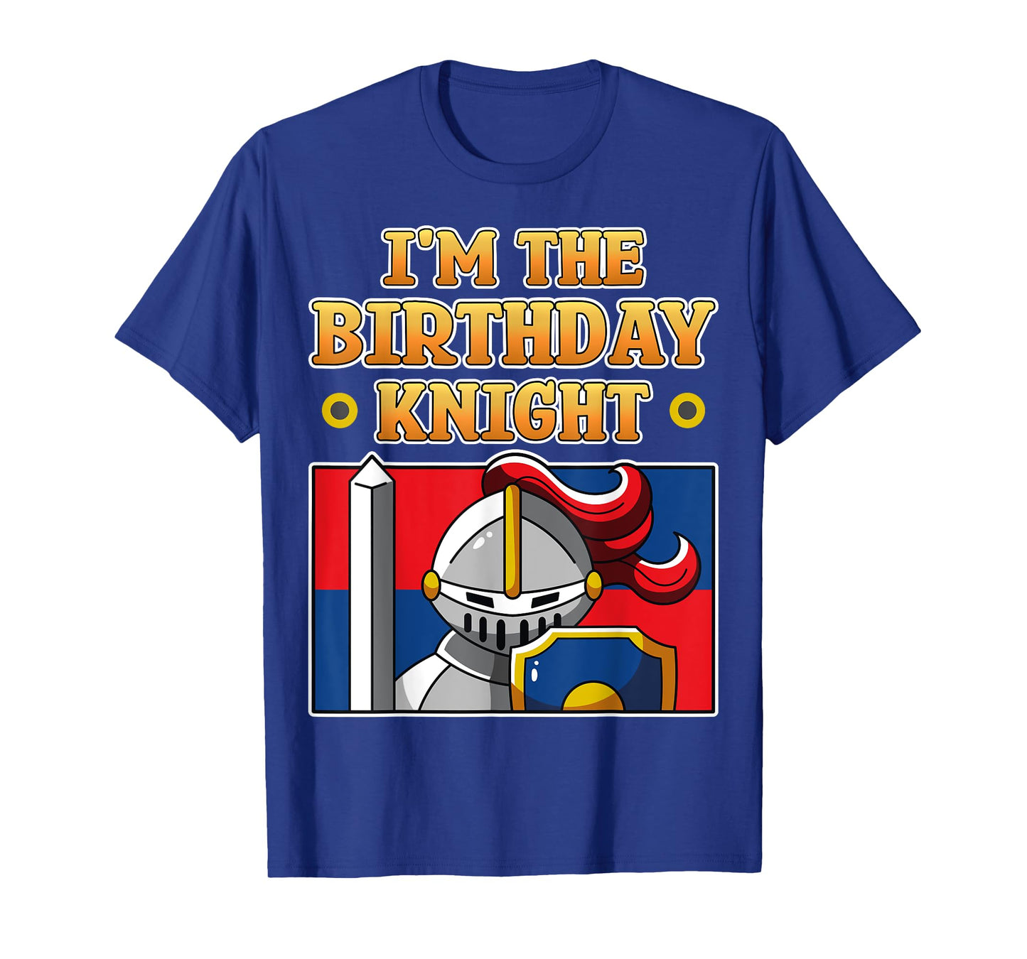 I'm The Birthday Knight Kids Medieval Armor Family Party T-Shirt