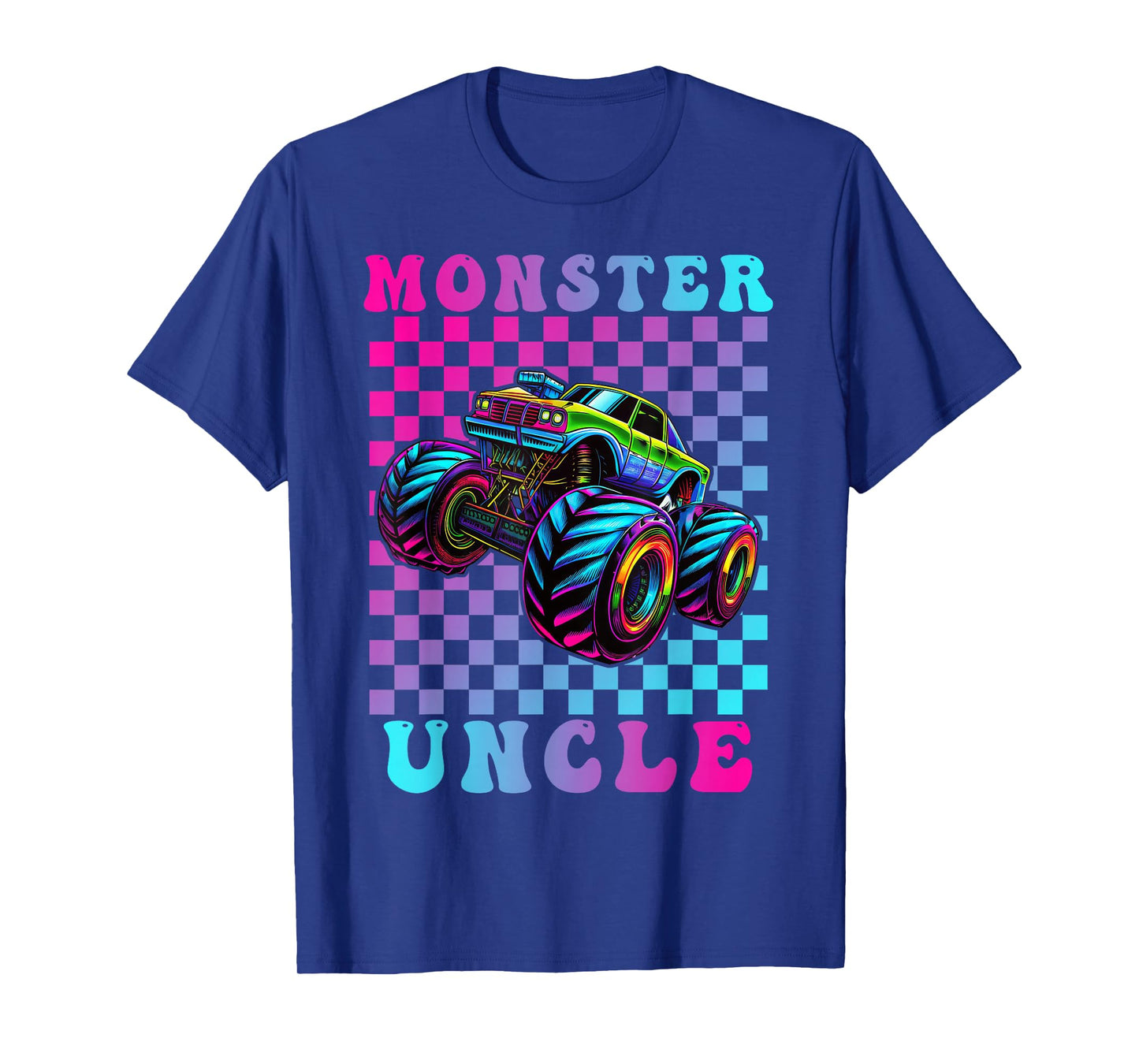 Monster Truck Uncle Family Matching Shirt Truck Lovers T-Shirt
