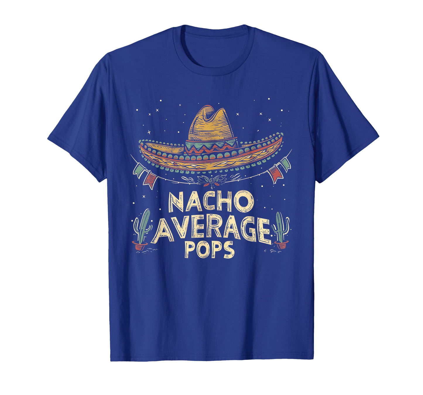 Pops Grandpa - Funny Cinco De Mayo Matching Family Mexican T-Shirt