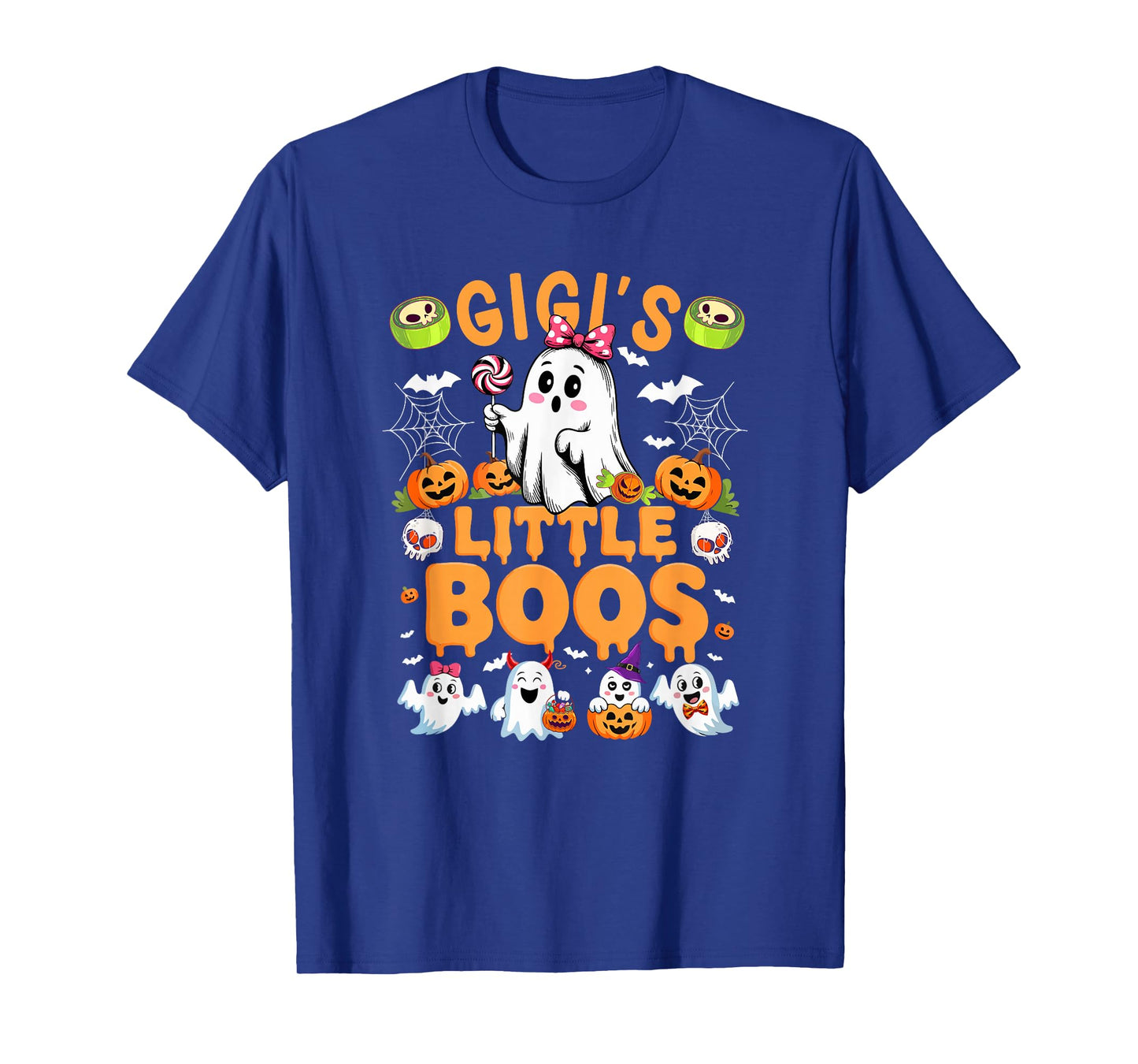Gigi's Little Cute Boos Halloween Boo Ghosts Group Family T-Shirt