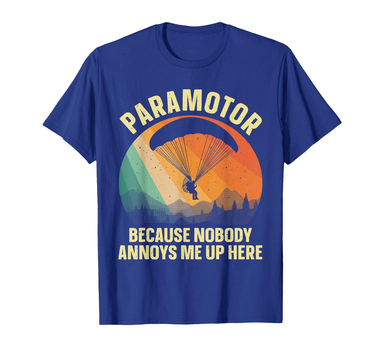 Cool Paramotor Art For Men Women PPG Paragliding Paramotor T-Shirt