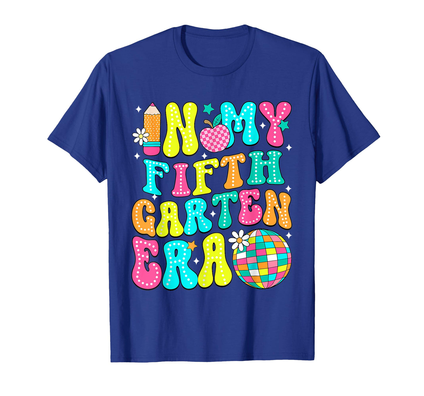 In My Fifth Grade Era 5th Grade Girl Teacher Back To School T-Shirt