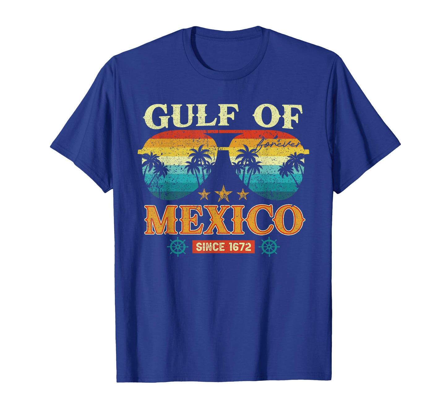 Gulf of Mexico Forever Retro Vintage Gulf of Mexico T-Shirt