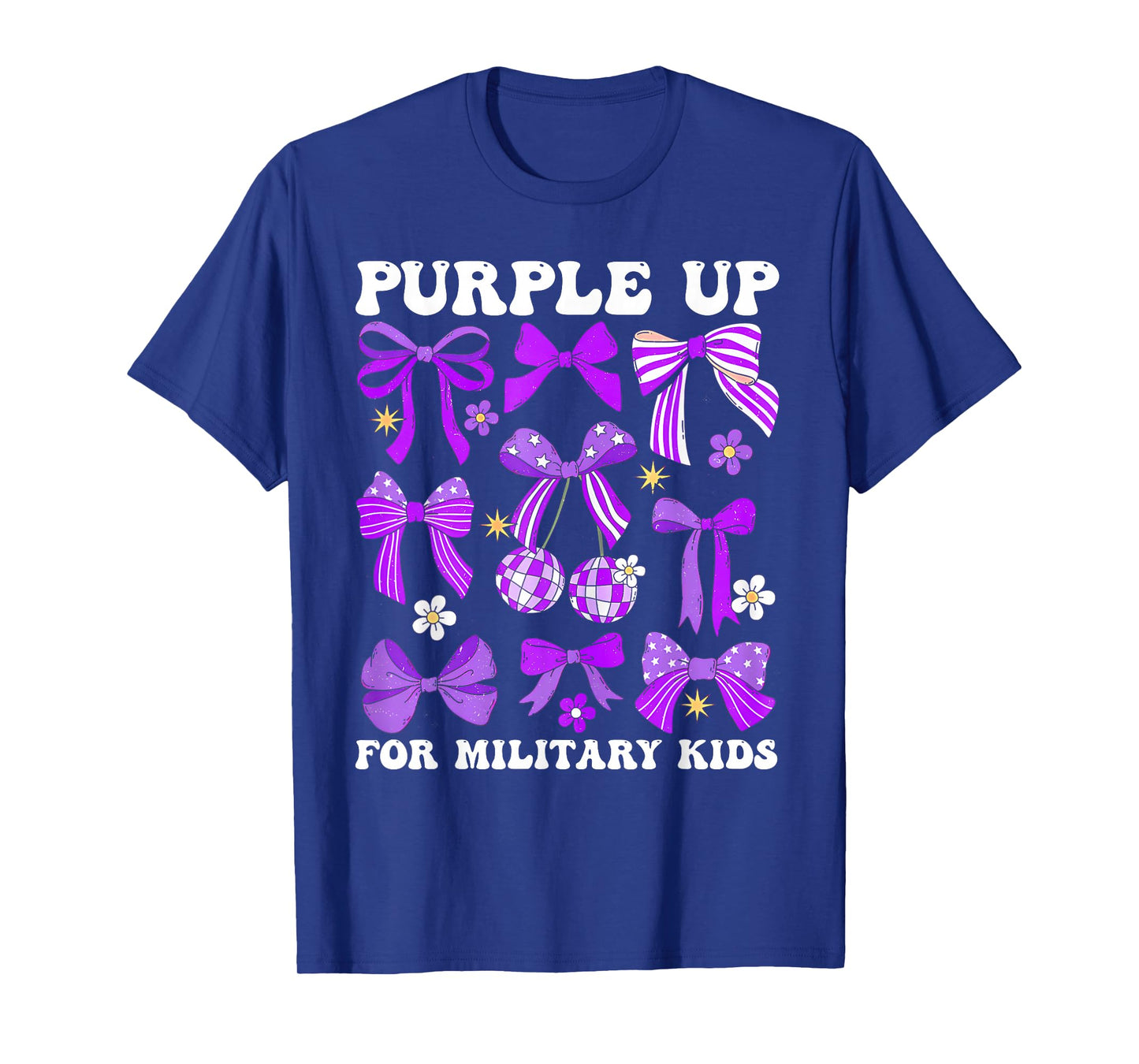 Purple Up For Military Kids Shirt - Military Child T-Shirt