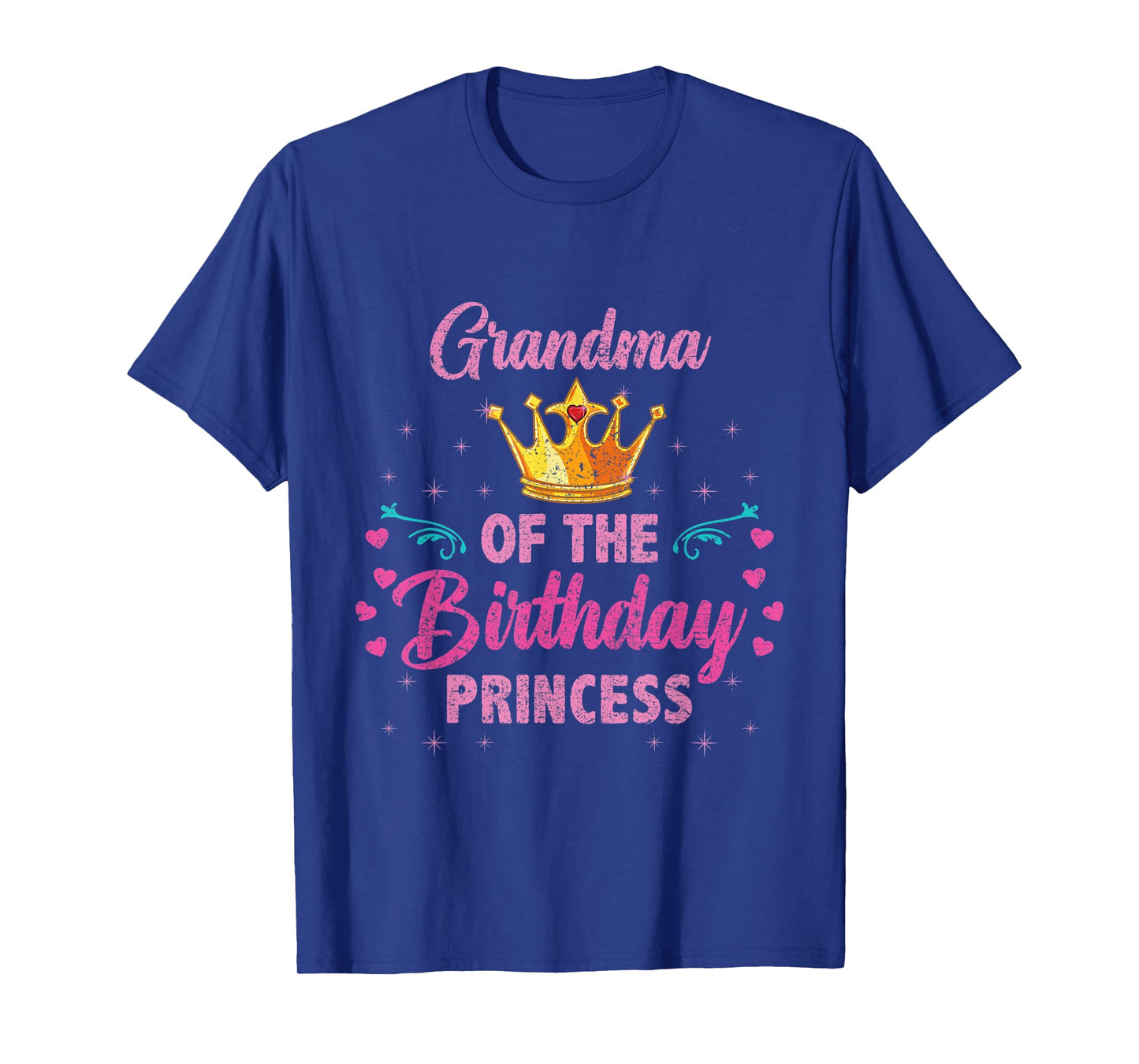 Grandma Of The Birthday Princess Vintage T-Shirt
