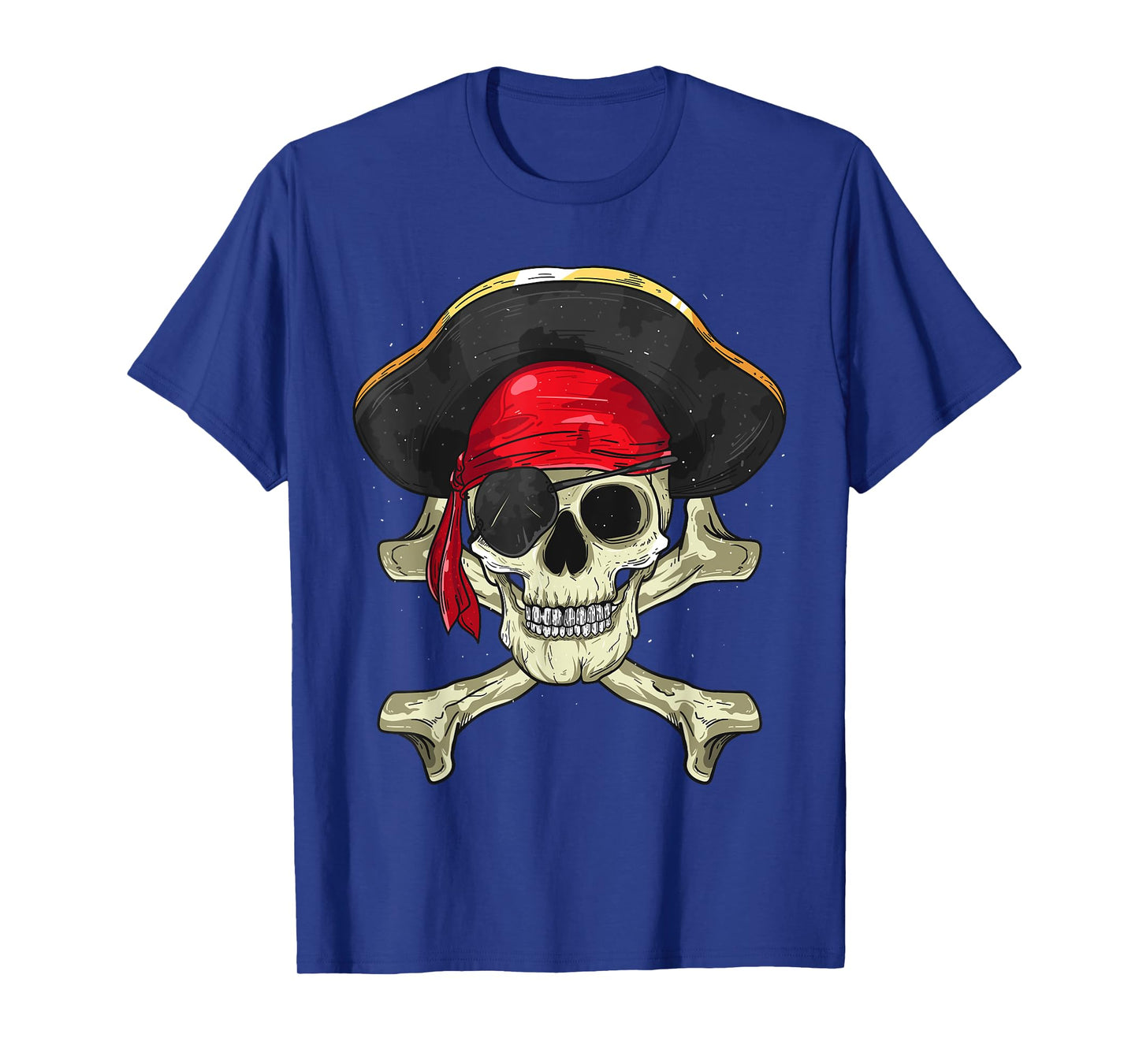 Skull & Crossbones Pirate Halloween Costume Buccaneer Gifts T-Shirt