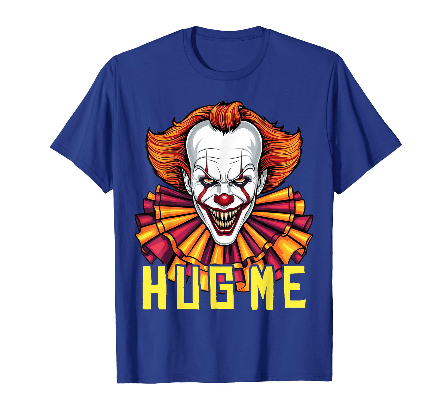 Horror Clown Tee Creepy Halloween Costume Scary Hug Me Clown T-Shirt