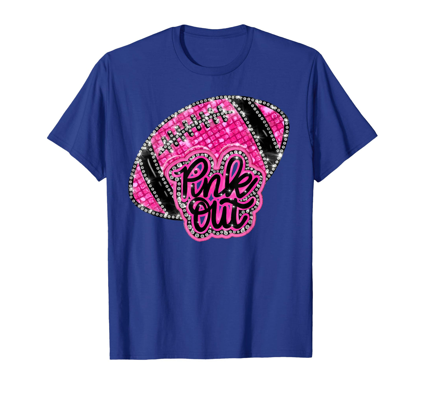 Tackle Pink Out American Football Breast Cancer Awareness T-Shirt