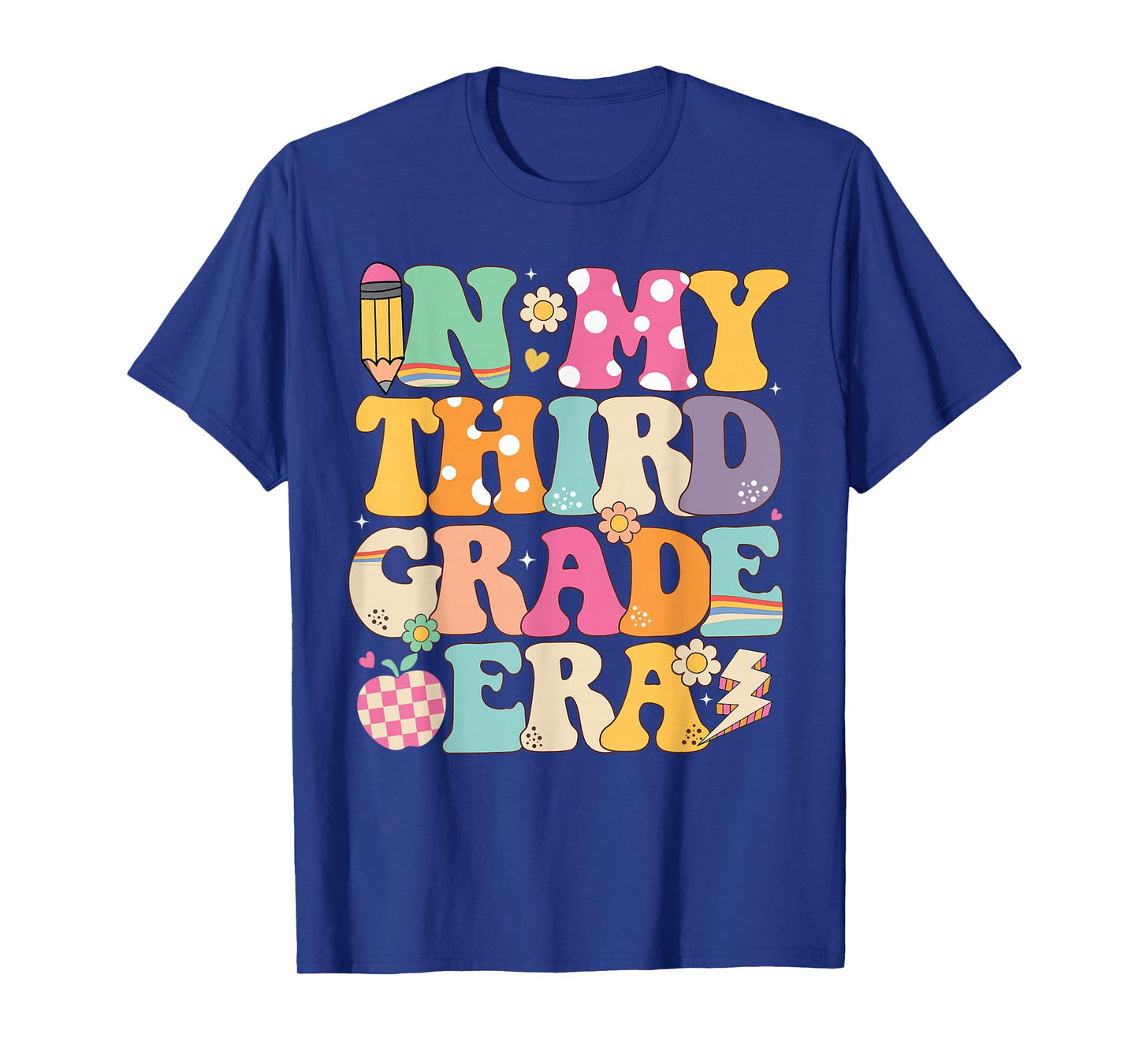In My Third Grade Era Girl Back To School 3rd Grade Teacher T-Shirt