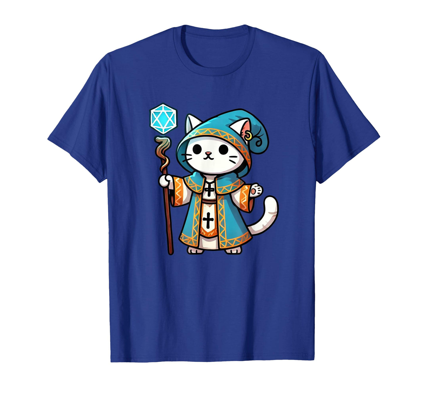 Medieval Cleric Cat T-Shirt