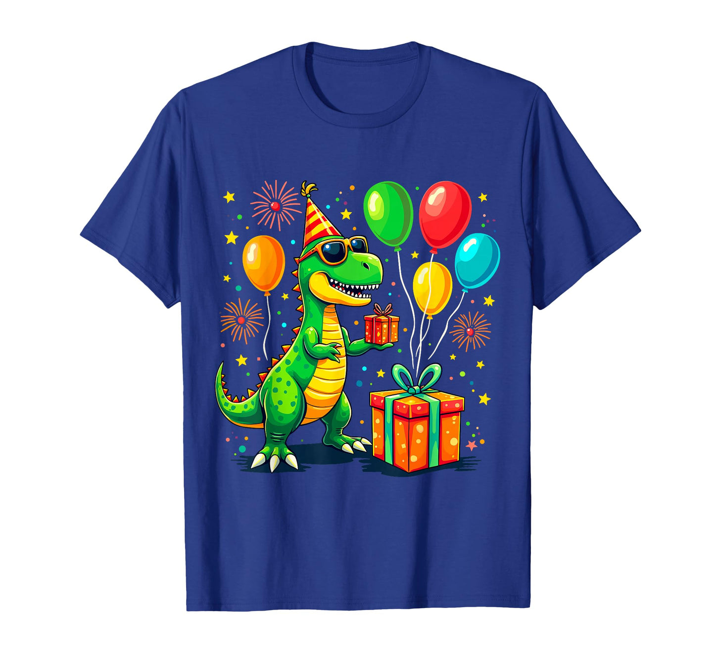 T-Rex Birthday Party Dinosaur T-Shirt