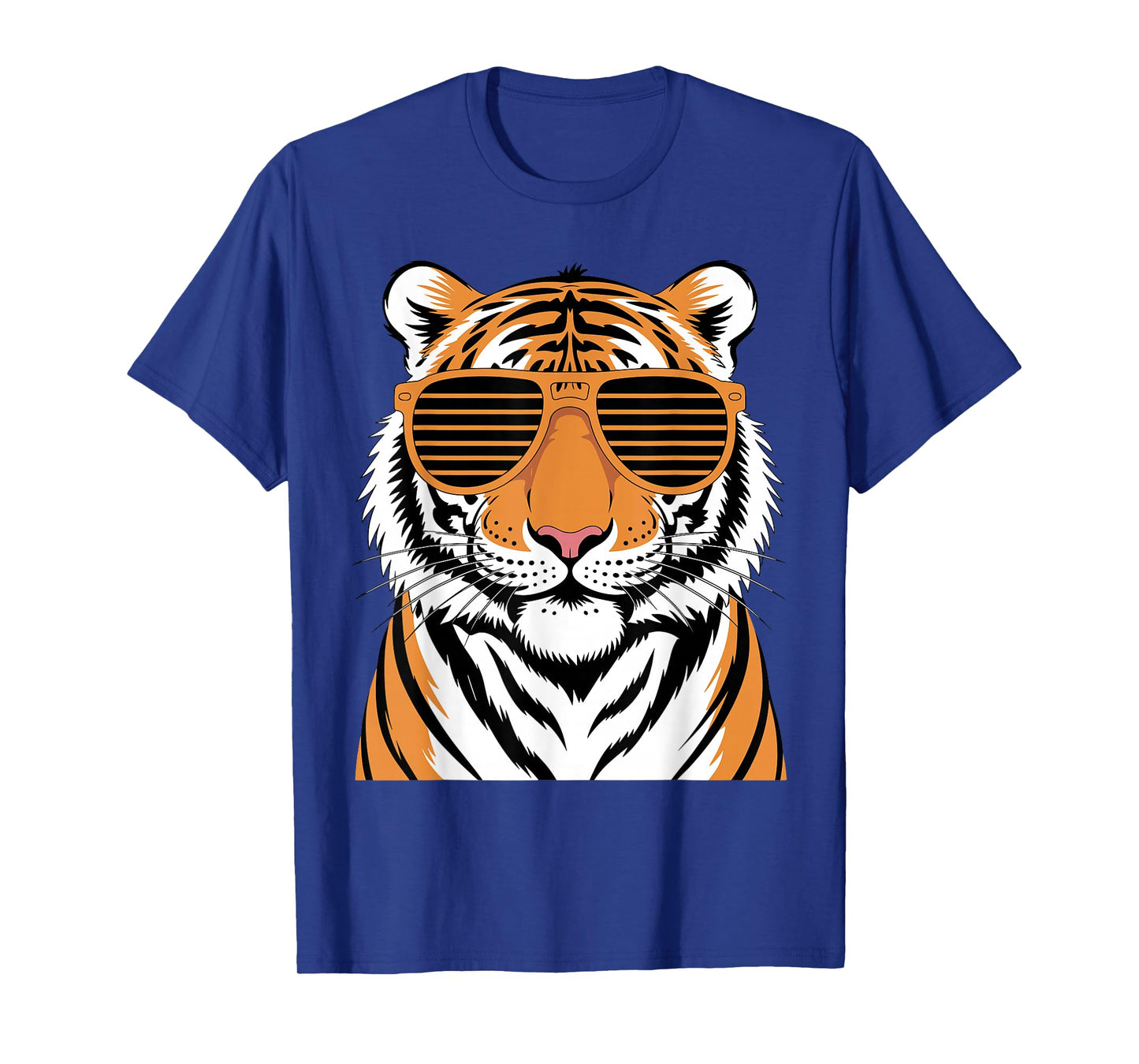 Tiger Costume for Men Women Boys Zoo Tiger Print Tiger Lover T-Shirt