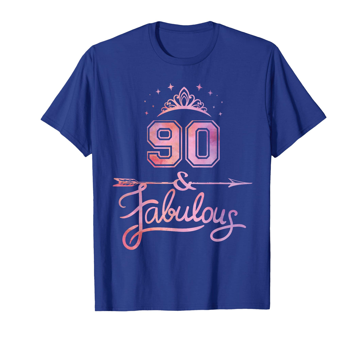 Women 90 Years Old And Fabulous Happy 90th Birthday T-Shirt