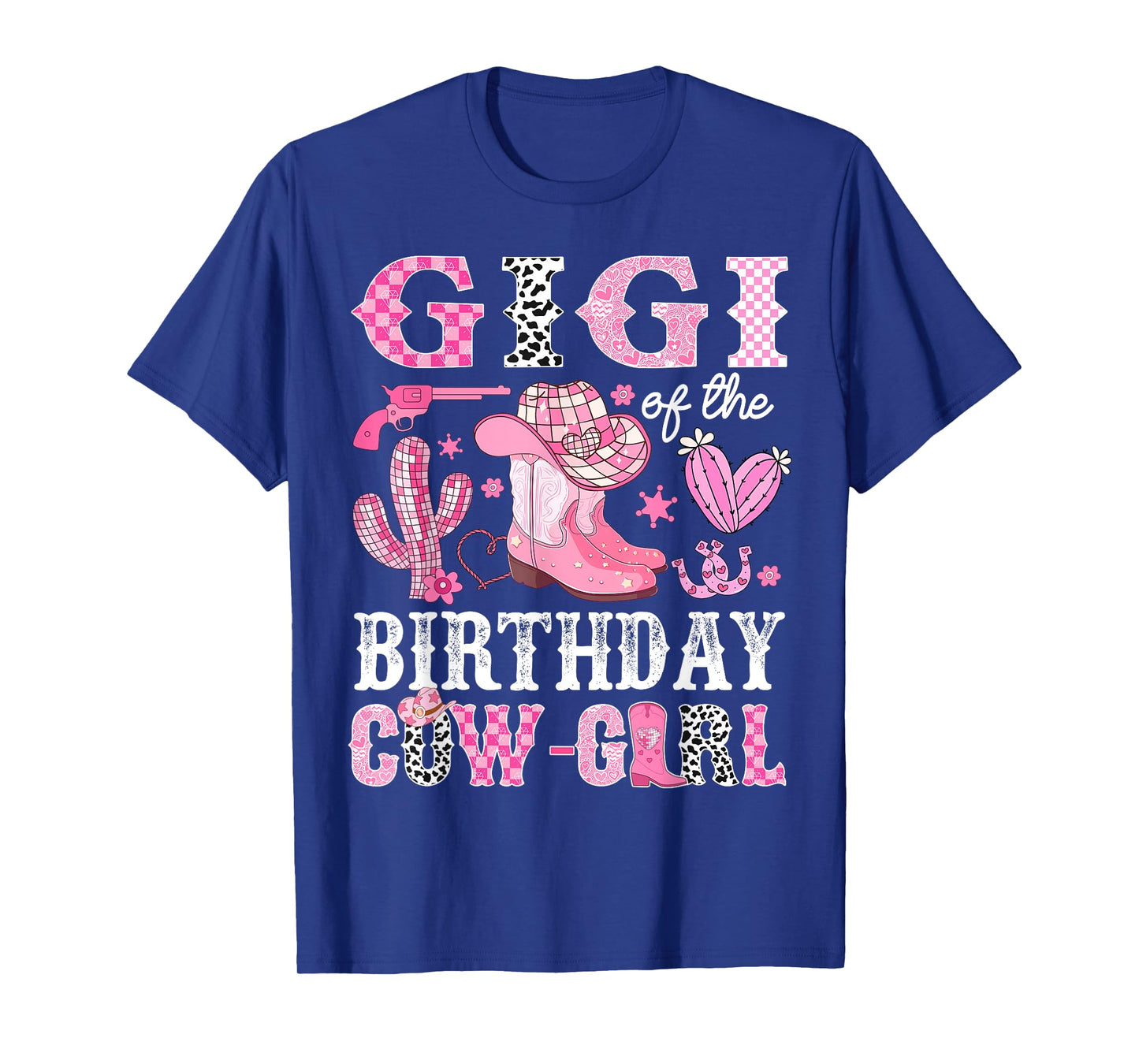Gigi Of The Birthday Cow-Girl Rodeo Cowgirl Bday T-Shirt
