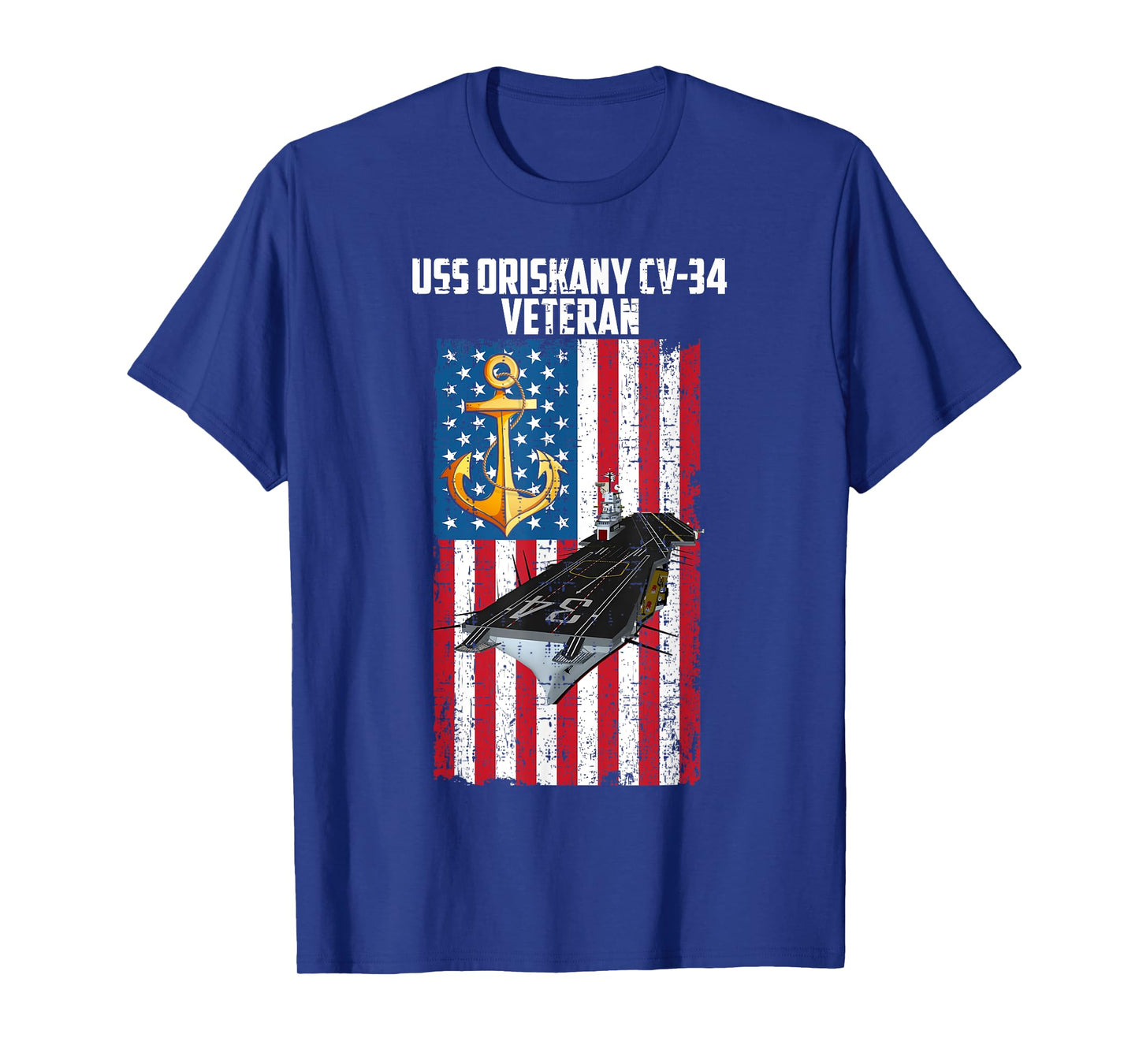 USS Oriskany CV-34 Aircraft Carrier Veteran Day Father's Day T-Shirt