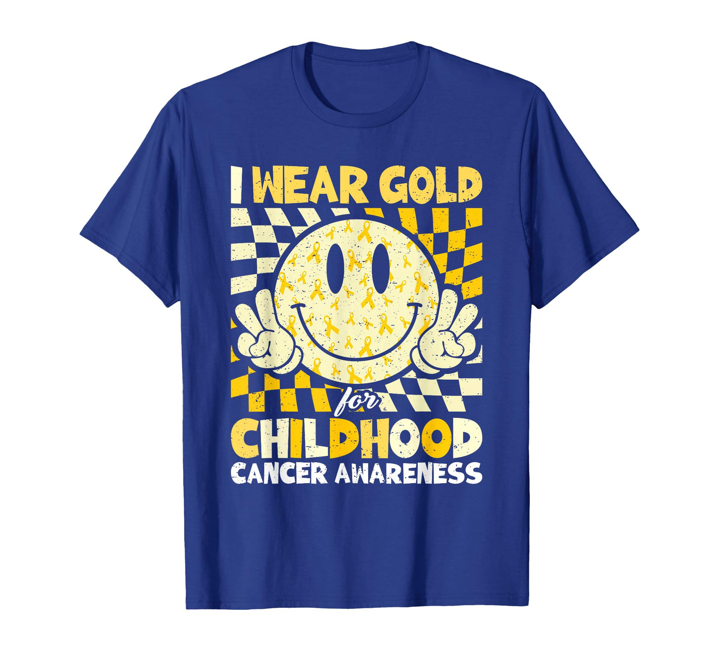 in September I Wear Gold for Childhood Cancer Awareness T-Shirt