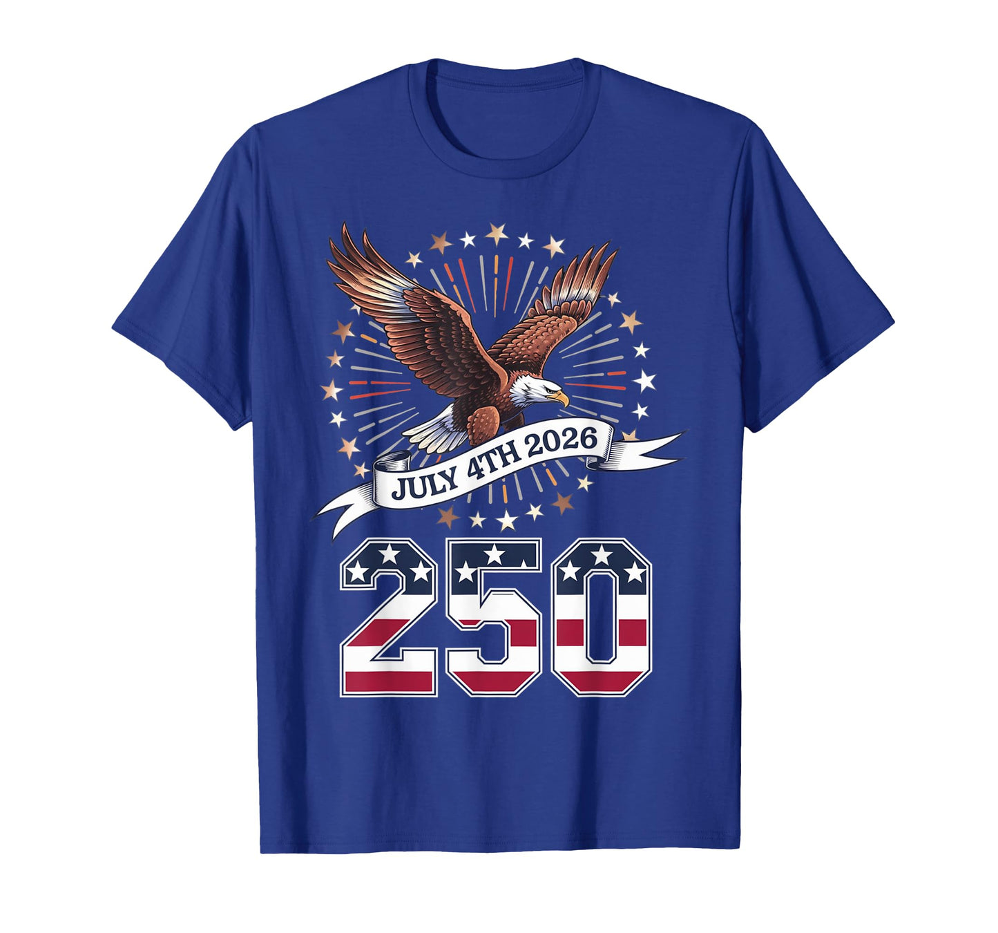 250th Anniversary Patriotic July 4th T-Shirt β USA 1776-2026 T-Shirt