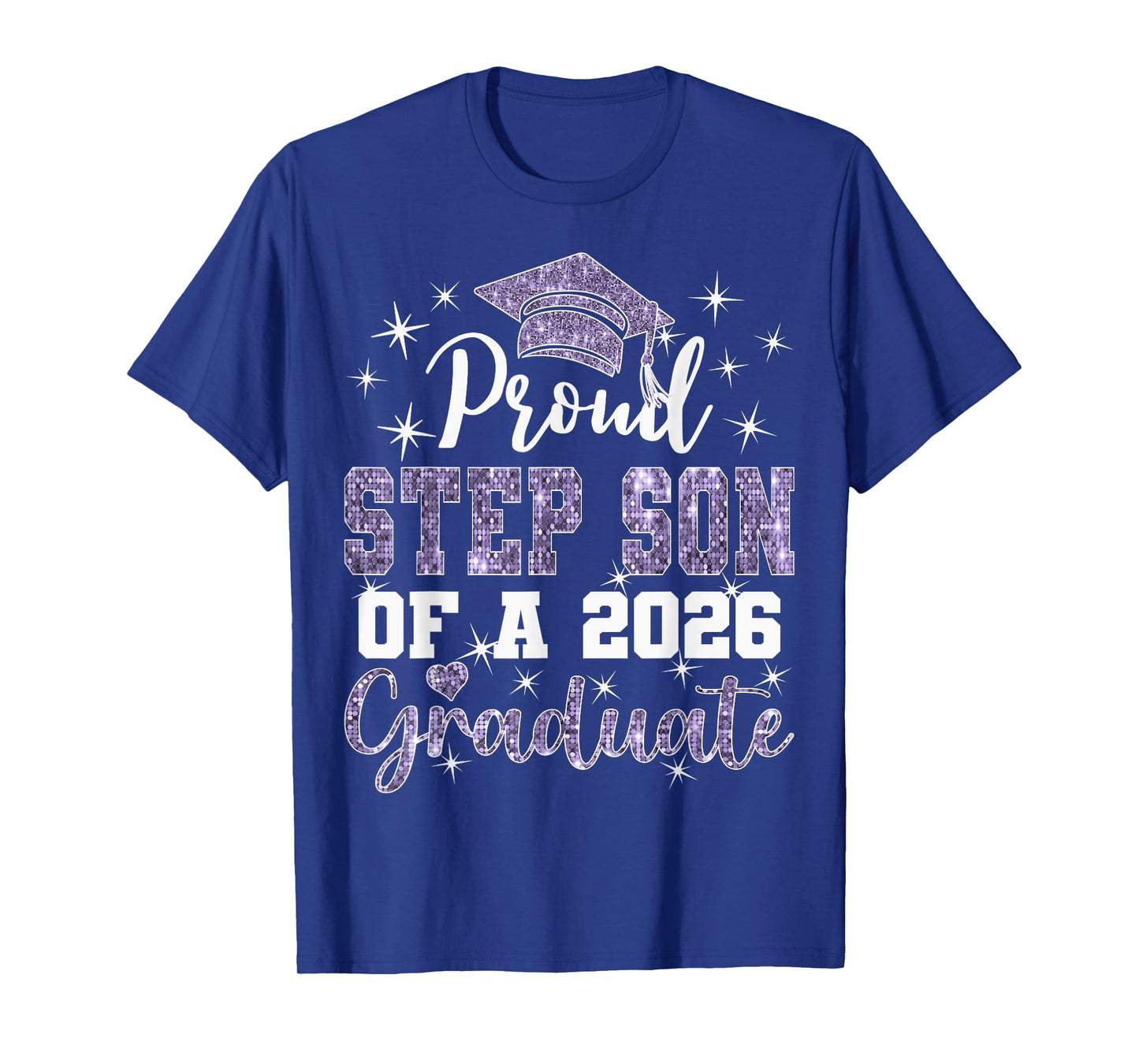 Super Proud Step Son of 2026 Graduate Graduation Family T-Shirt