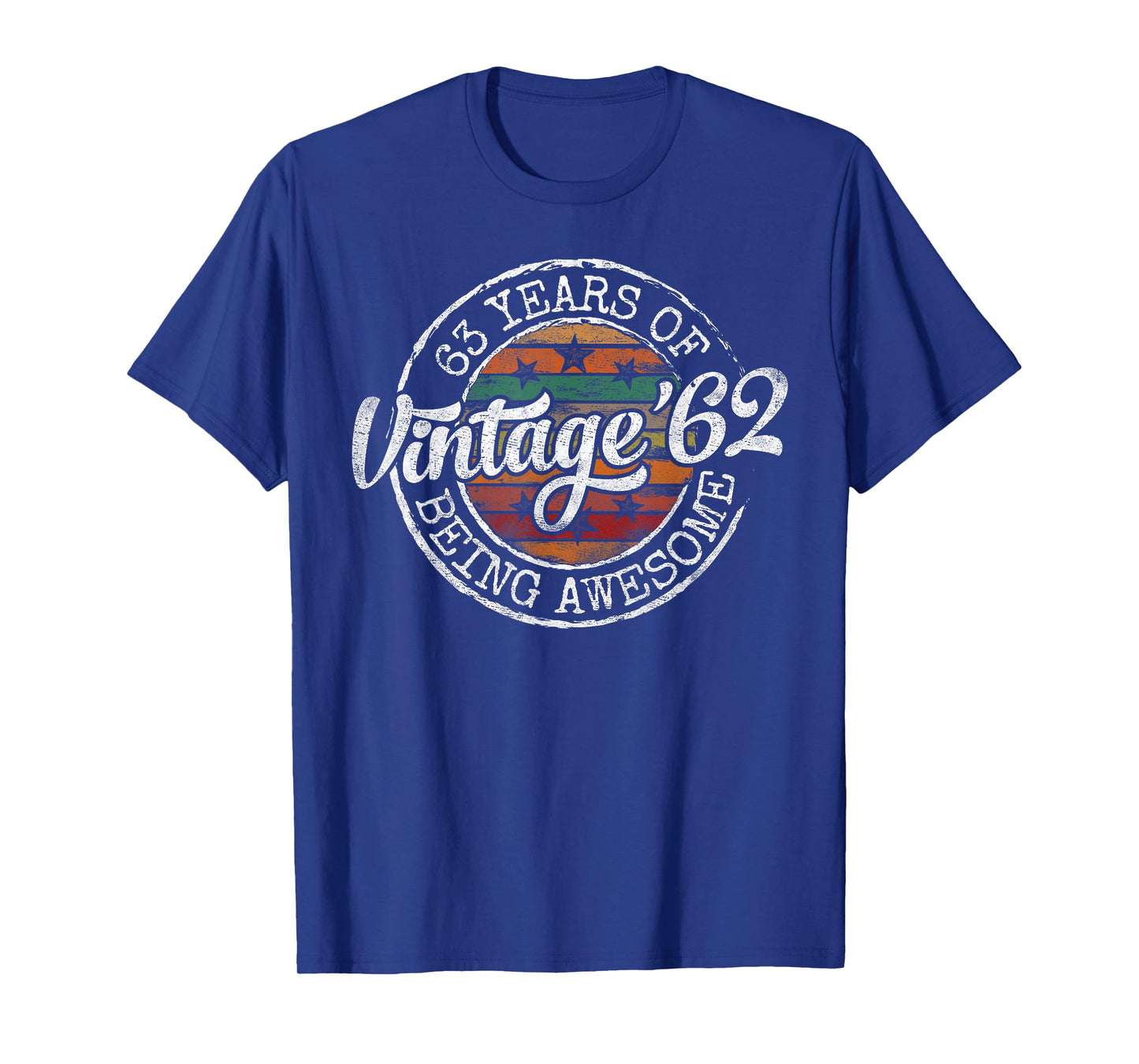 Vintage 1962 Bday Stamp 63rd Birthday Gifts 63 Year Old T-Shirt