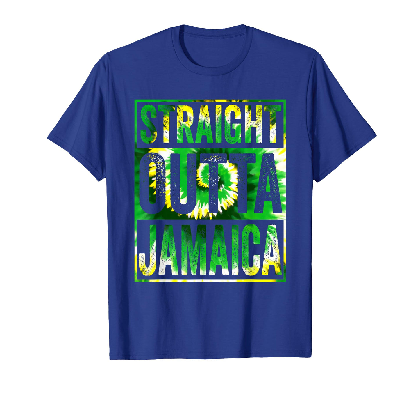 Straight Outta Jamaica Girls Trip 2022 Weddin Party Tie Dye T-Shirt