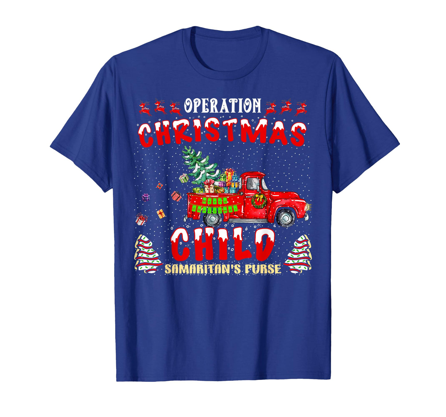 Operation Christmas Child Funny Family Matching Xmas T-Shirt