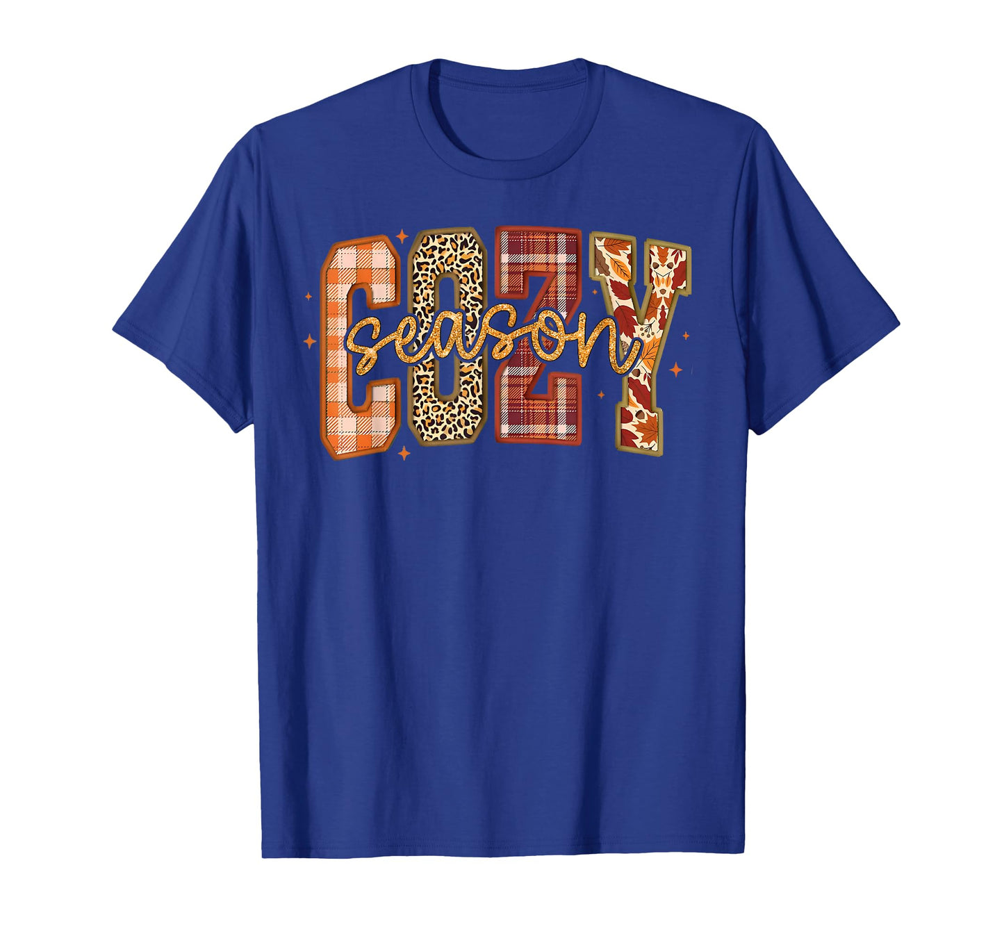 Cozy Season Wildflower Autumn Fall Y'all Leaves Thanksgiving T-Shirt