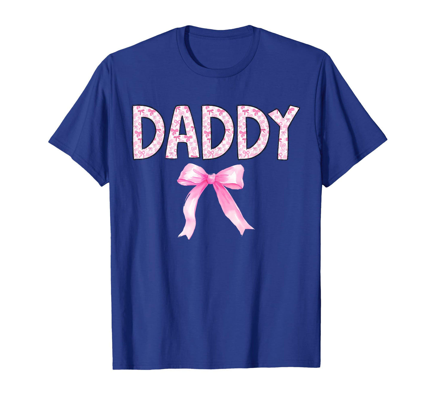 Daddy Birthday Squad Matching Coquette Bow Family Party T-Shirt