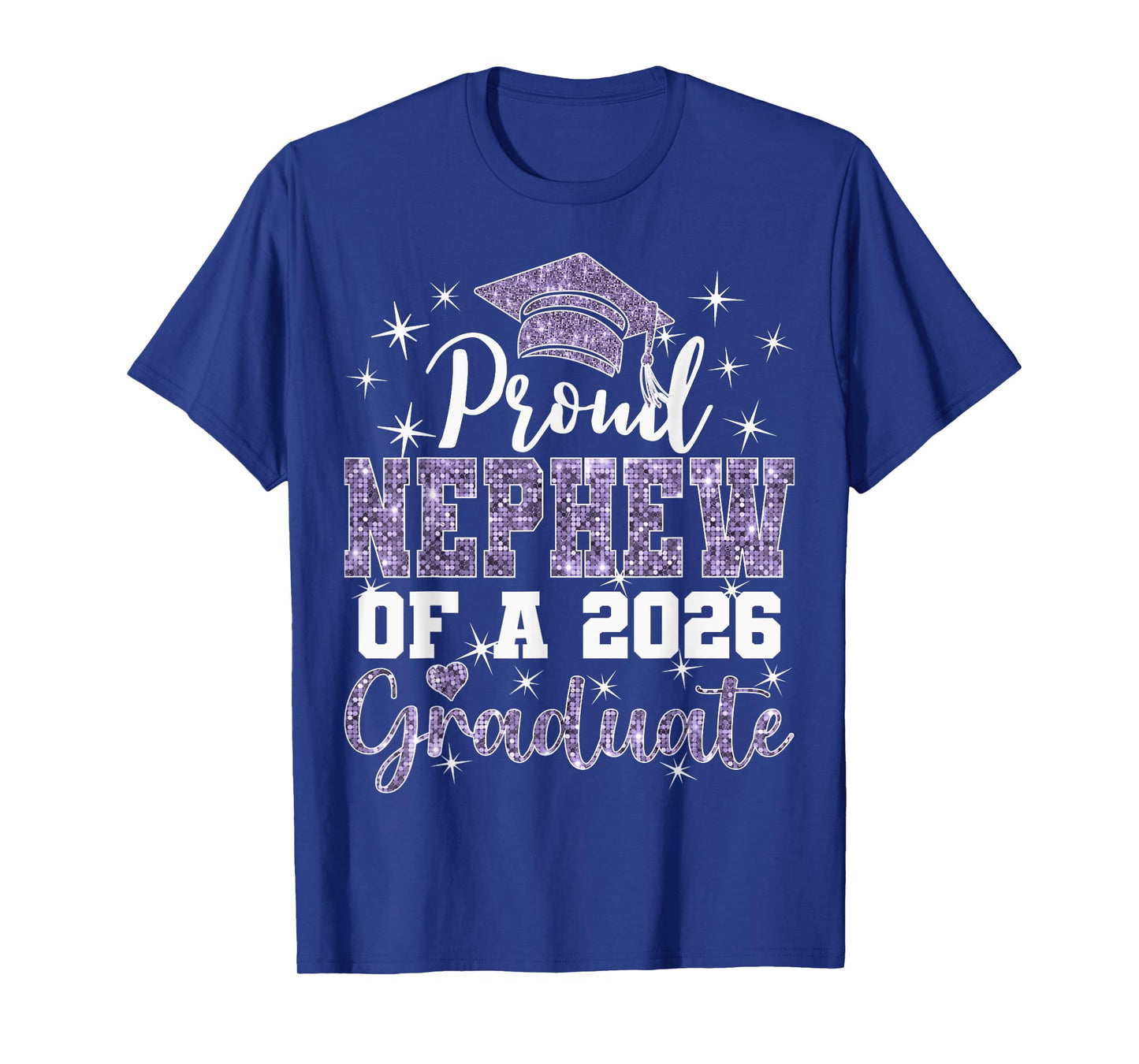 Super Proud Nephew of 2026 Graduate Senior Graduation Family T-Shirt